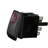 febi bilstein 23400 Hazard Warning Light Switch, Pack of 1
