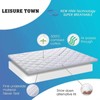 LEISURE TOWN Queen Mattress Pad Fitted Quilted Cotton Mattress Cover