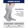 Shihanee 5 Pairs Seamless Sensitivity Socks for Adult over The