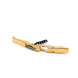 Pulltap's Genuine Classic 500 Corkscrew Wine Key Bottle Opener (Oro - 24K Full Gold)
