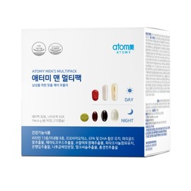 Atomy [Atomy] Men Multipack (60 packs, 1 month supply) / [애터미] 맨 멀티팩 (60포, 1개월분)