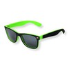 EVEE Unisex Iconic RUBBERIZED GREEN/BLACK UNISEX SQUARE POLARIZED SUNGLASSES LIMITED