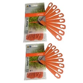 PolyCut 2-2 Plastic Blades for FSA 45 Strimmer 2 Packs (16 Pieces)