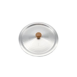 Kiya Aluminum Lid for Snow Flat Pot Hammered Snow Pan Lid 8.3 inches (21 cm)