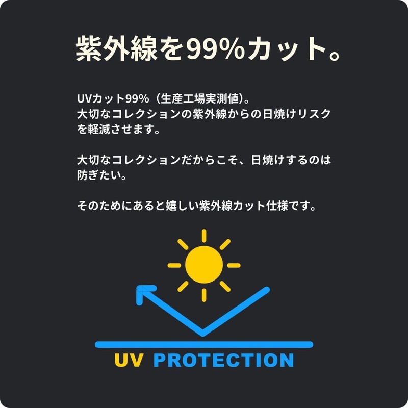 TATENASHI PSA Case, UV Protection, Storage, Card Appraisal, Ultra Clear,