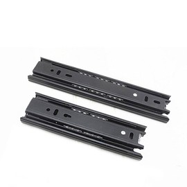 Btibpse Furniture 6-inch Length Full Extension Drawer Slides Telescopic Ball Bearing Slide Rail 2pcs
