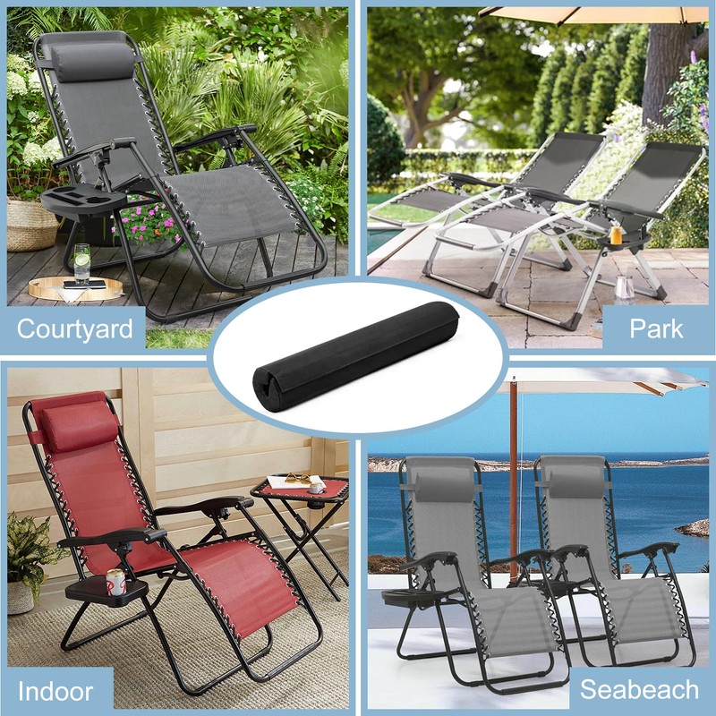 IPENP Zero Gravity Chair Foot Rest, Footrest Cushion for Anti