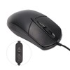 Heated Mouse, ABS 1600DPI 3 Levels Adjustable Ergonomic Wired Heating