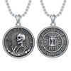 ROMANTIC WORK Memento Mori Necklace 925 Sterling Silver Memento Mori
