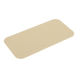 VekAuto Car Center Console Cushion Pad 12.59"X6.29" Center Console Cover Armrest Seat Box Cover Faux Leather Beige
