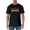 Vintage und Retro Style fr Veganer Vegan Retro Lettering on