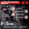 Activated Charcoal 1,200mg Per Serving by BEBEFEN | Enhanced with