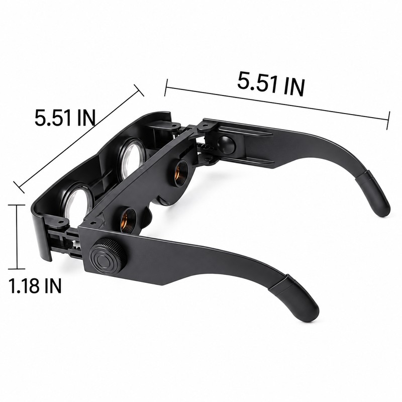 Wearable Magnifier Glasses for Fishing & Viewing – Adjustable Hands-Free