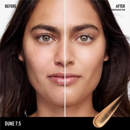 bareMinerals Complexion Rescue Tinted Moisturizer for Face with SPF 30, Vegan Tinted Mineral Sunscreen with Hyaluronic Acid, Mini Size, Dune 7.5