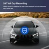 Dash Camera, 4K 170° Front 4K Camera and 140° Rear