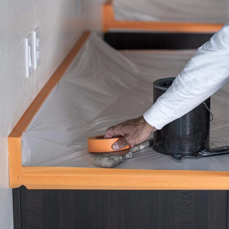 FrogTape Pro Grade Orange Masking Tape 4 Rolls 1.41in x