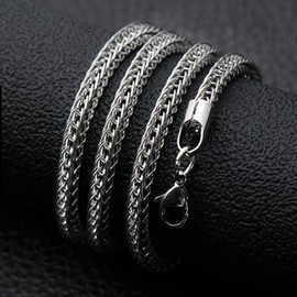체인 목 패션목걸이 목걸이 데일리목걸이 폭스체 (WFJ8C7S) Chain Neck Fashion Necklace Daily Necklace Fox Chain (WFJ8C7S)
