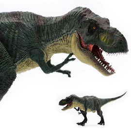 Gemini & Genius Tyrannosaurus Rex Dinosaur Toys- Moveable Jaw- 13 Inches Length-King T-Rex Dinosaur Figurine for Kids Ages 3 Years Old & Up