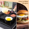 MyLifeUNIT Egg Frying Pan, 4-Cup Egg Pan Nonstick, Fried Egg