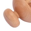 Wood Mushroom Massager Promote Circulation Clear Meridians Portable Manual Massage