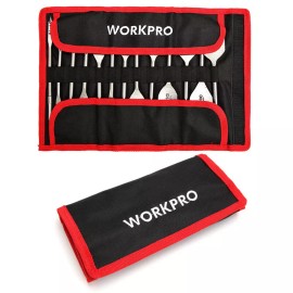WORKPRO 13-Piece Spade Drill Bit Set in SAE Paddle Flat Bits for Woodworking