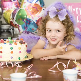 2 Colors Organza Double Hair Bows Clips - 5.5 Inch Large Big Lined Boutique Alligator Clips Hair Accessories for Girls Toddlers and Little Teens (Purple-Blue)