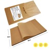 Desirable Eco-friendly Unbleached Cooking Sheets 120 Sheets Made of Natural