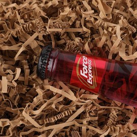 OBMMIRAO 0.5 LB Kraft Crinkle Cut Paper Shred Filler for Gift Wrapping & Basket Filling, Decorative Grass Shredded Paper for Gift Box, Gift Box Stuffing