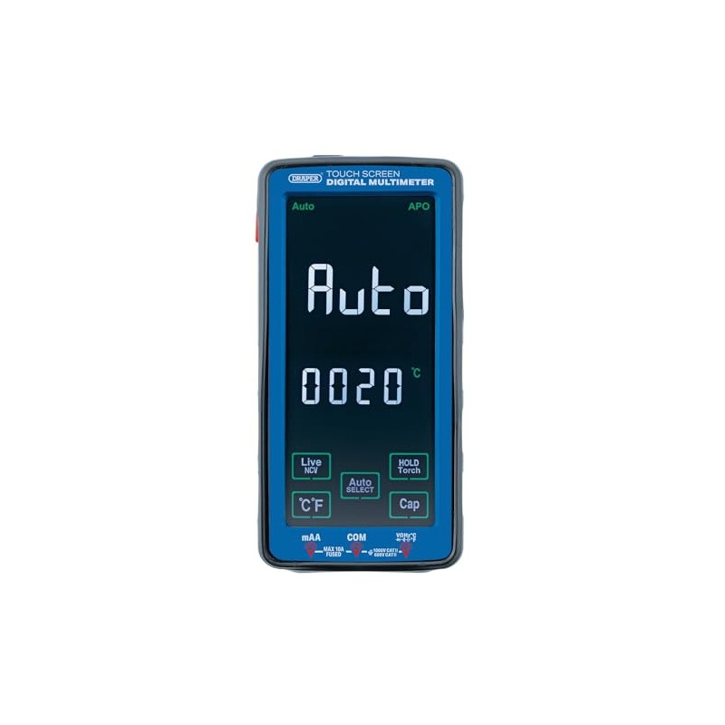 Draper LCD Large Touch Screen Digital Multimeter Tester - 16232