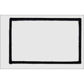 Country Grace With Alisha Hat Patch Religious Western Rectangle Sublimation DYI Fabric Glue Iron On Sew