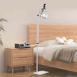 EonRivet All-Metal CPAP Hose Holder – Bedside Stand with Hook