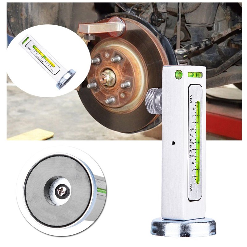 Keenso Car Magnetic Alignment Crash Gauge, Universal Adjustable Magnetic Track