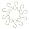Mini Skater 2.5" Small Plastic S Shaped Hooks, Multifunctional Portable