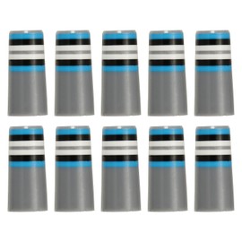 YELARXI Golf Iron Ferrules 4Pack Blue/Black/White/Gray for Golf Club