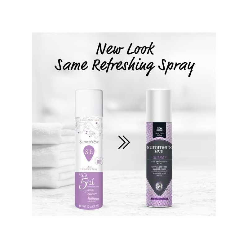 Summer's Eve Ultra Extra Strength Feminine Deodorant Spray, 2 Ounce