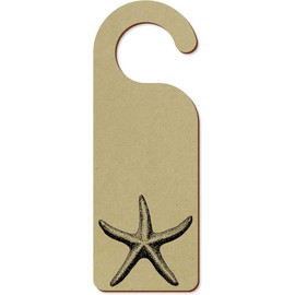 'Single Starfish' 200mm x 72mm Door Hanger/Sign (DH00045946)