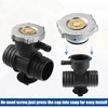 QUARKZMAN Radiator Coolant Filler Neck with Fill Cap for Dodg