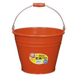 カラー バケツ 12L レッド R