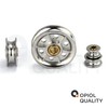 OPIOL QUALITY® Cable Pulleys with Brass Bushing 25 mm Stainless
