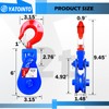 YATOINTO 2 ton Snatch Block with Hook(2 Pack), 3" Sheave