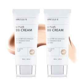 SpiculX U Plus BB Cream * 2 sets, BB cream + mask pack, 1 piece / 스피큘엑스 유플러스 BB크림 * 2 세트, 비비크림 + 마스크팩, 1개