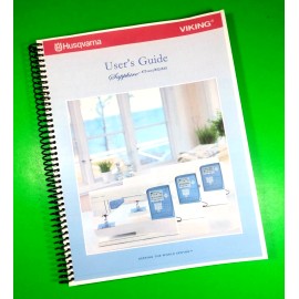 Unbranded Owners Manual for Husqvarna Sapphire 875Q/855/835, 56 Pages With Clear Covers!