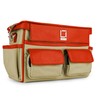 Lencca Orange Beige Structured Large Camera DSLR Gadget Bag Made