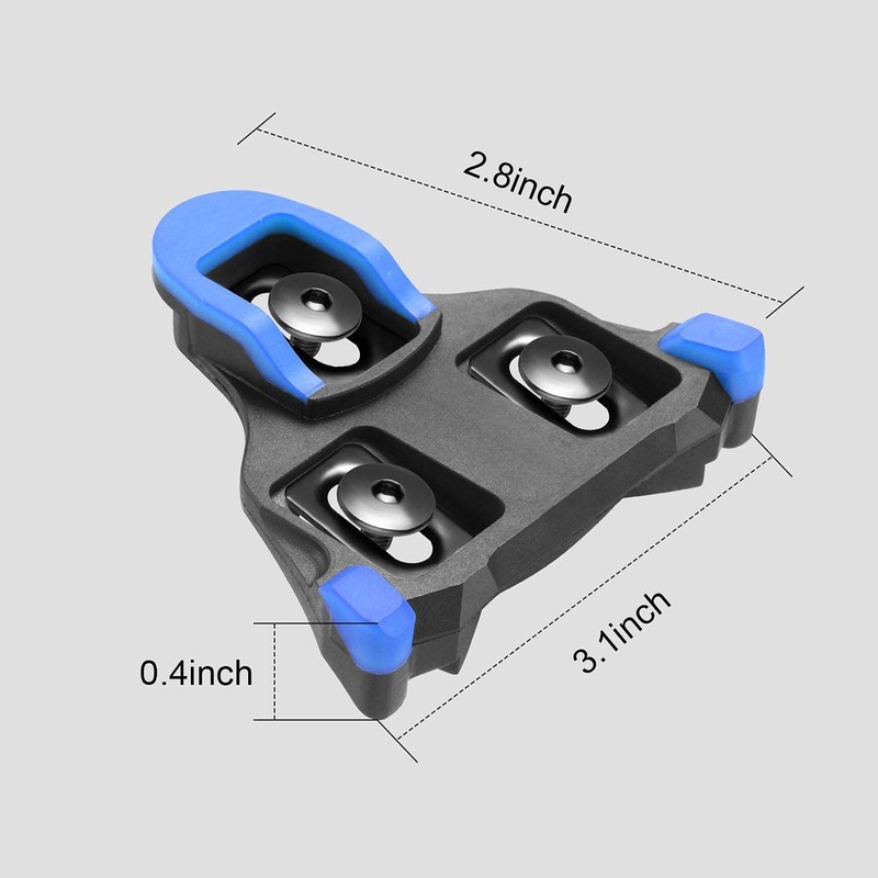 Tacobey Bike Cleats Compatible with Shimano SPD-SL Pedals, SM-SH10 SH11