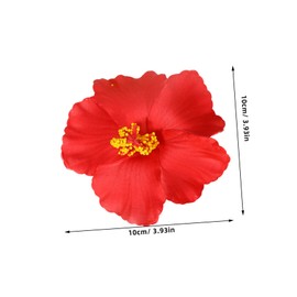 VICASKY 3pcs Flower Shaped Hair Clips for Cute Decorative Hair Accessories for Beach Seaside Everyday Styles