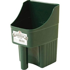 Little Giant Cuchara de alimentación Cerrada de 3 Cuartos, Color Verde