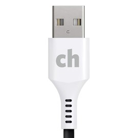cellhelmet Type-C to Type-A USB Charge/Sync Cable - 3ft Round | As Seen on Shark Tank | in Retail Package