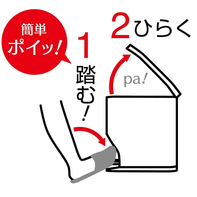 Ohe Toilet Storage Dust Box White Vertical 30 x Horizontal