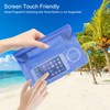 Waterproof Pouch with Adjustable Waist Strap 2 Pack Screen Touchable