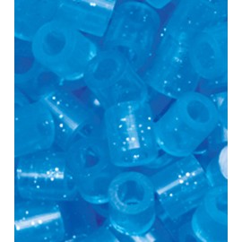 Perler Beads 1,000 Count-Blue Glitter